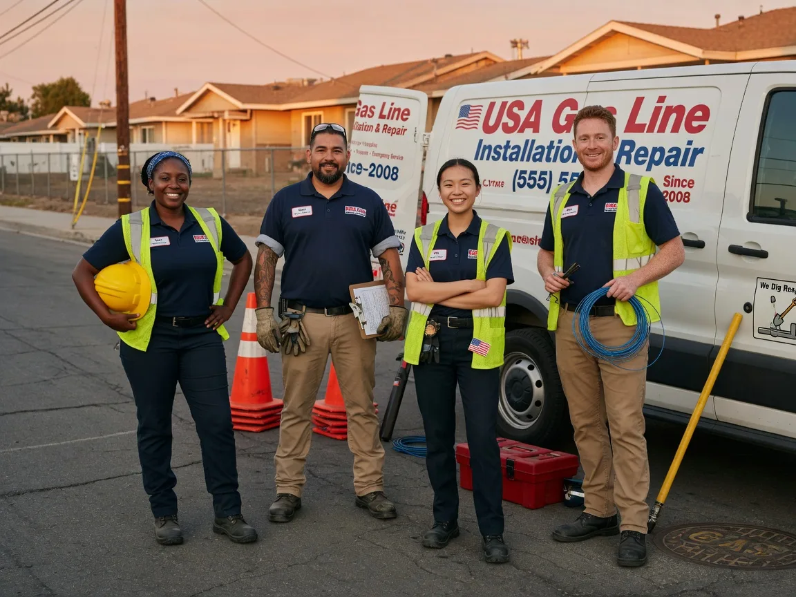 Gas Line Installation company in Dewar, IA
